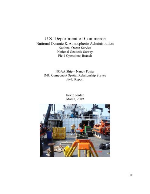 Data Acquisition and Processing Report (DAPR) - Center for Coastal ...