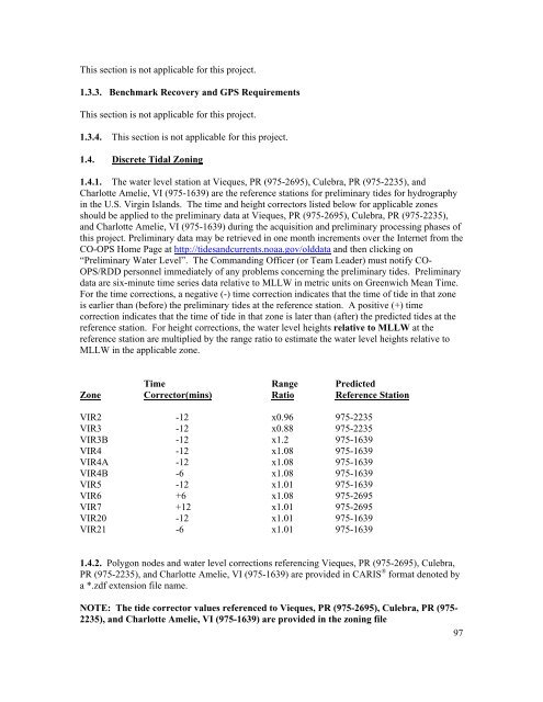 Data Acquisition and Processing Report (DAPR) - Center for Coastal ...