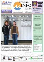 Kommuninfo Nr 2 2006 - Malaxedu.fi