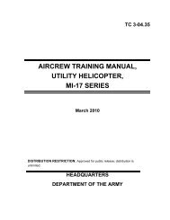 aircrew training manual, utility helicopter, mi-17 series