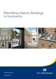 Retrofitting Historic Buildings - Westminster City Council