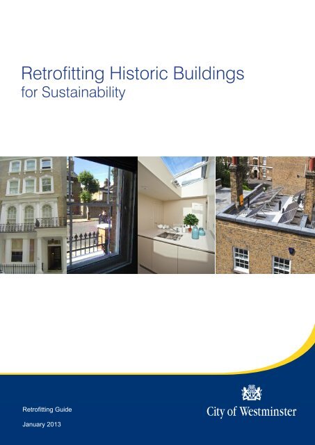 Retrofitting Historic Buildings - Westminster City Council