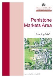 Penistone Markets Area Planning Brief - Barnsley Council Online