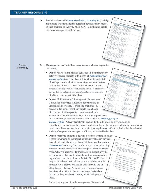 Inquiry-mindedness - The Critical Thinking Consortium