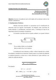 Titulaciones Redox. PermanganimetrÃ­a: DeterminaciÃ³n de Fe (II)