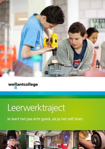 brochure over het leerwerktraject (LWT) - Wellantcollege
