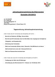 Protokoll der Hauptversammlung vom Oktober 2012 - BRG 16 ...