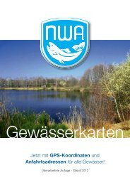 Übersicht über alle NWA-Gewässerkarten - Niedersächsisch ...