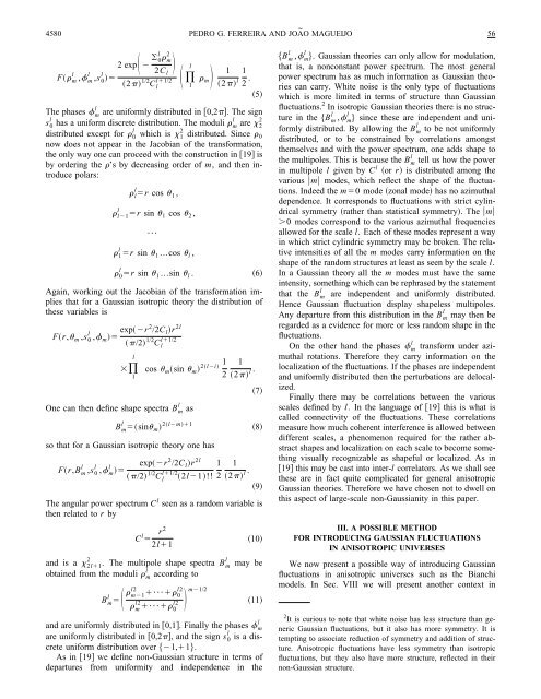 Closet non-Gaussianity of anisotropic Gaussian fluctuations