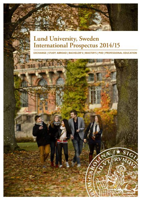 Download our 2014/15 international student ... - Lund University