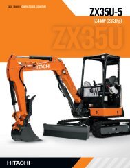 ZX130-5 ZX160LC-5 ZX180LC-5 ZX210-5 ZX210LC-5 - Hitachi ZX130-5 ZX160LC-5 ZX180LC-5 ZX210-5 ZX210LC-5 - Hitachi