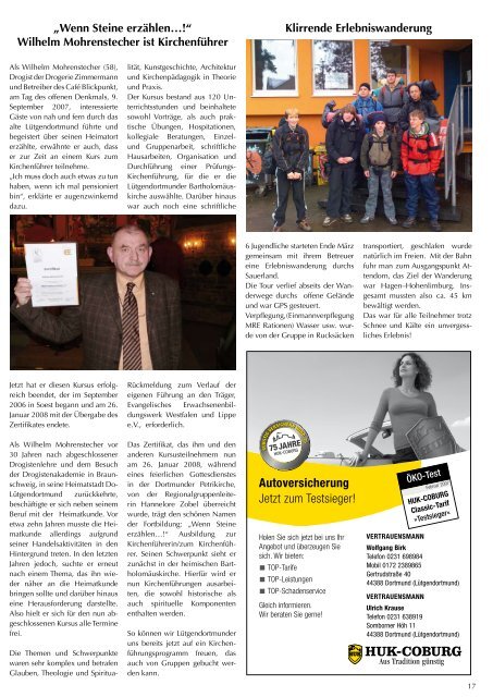 andere ist wie neu. - Dortmunder & Schwerter Stadtmagazine