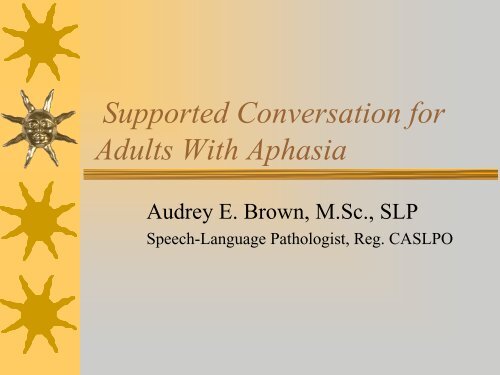 Supported Conversation for Adults With Aphasia