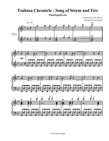Piano squall cruel angel's thesis