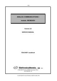 ANALOG COMMUNICATIONS I module MCM20/EV