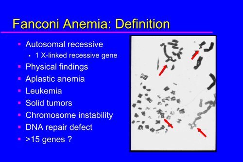 Fanconi Anemia 101