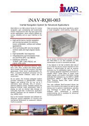 Datasheet of iNAV-RQH-003 - iMAR GmbH