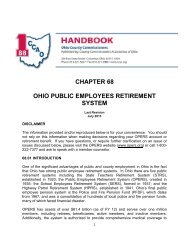 chapter 68 ohio public employees retirement system - County ...