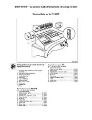 BMW R1100/1150 General Turbo Instructions rbracing-rsr.com