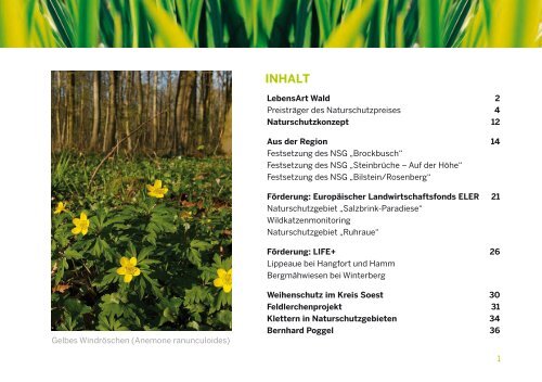 Naturschutzbrief 2012.indd - Bezirksregierung Arnsberg