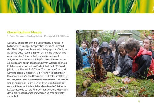 Naturschutzbrief 2012.indd - Bezirksregierung Arnsberg