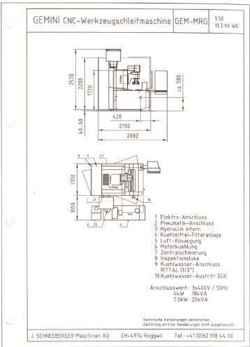 GEMINI CNC-Werkzeugschleifmaschine IGEM-MRG