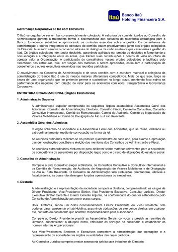 Banco Itaú Holding Financeira S.A. - Relações com Investidores ...