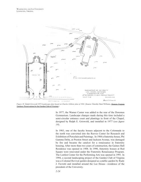 A BRIEF HISTORY OF WASHINGTON AND LEE - Society for ...