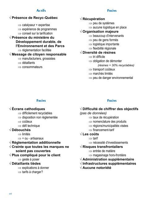 Proposition pour une gestion des rÃ©sidus de ... - Recyc-QuÃ©bec