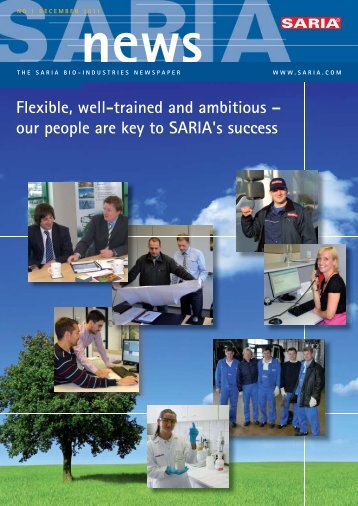 Flexible, well-trained and ambitious – our people are key to SARIA's ...