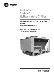 Air-Cooled Series RÂ® Helical-rotary Chiller - Dalkia