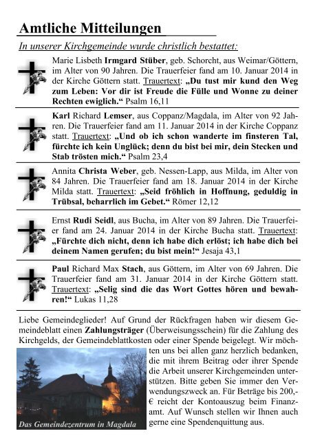 Februar 2014 - Evangelisch-Lutherischer Kirchkreis Jena