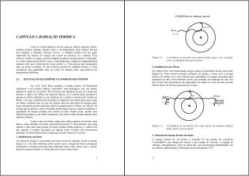 CAPÃTULO 3: RADIAÃÃO TÃRMICA - LEB/ESALQ/USP