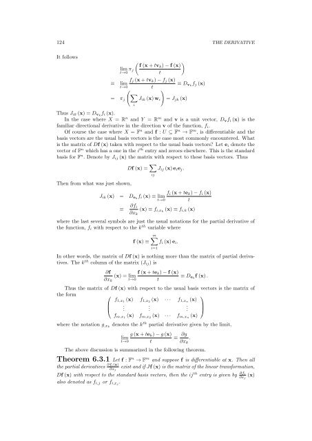 Multivariable Advanced Calculus