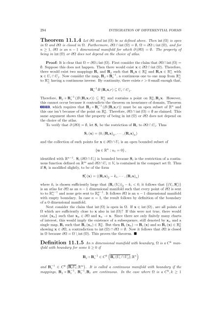 Multivariable Advanced Calculus