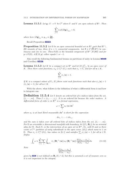 Multivariable Advanced Calculus