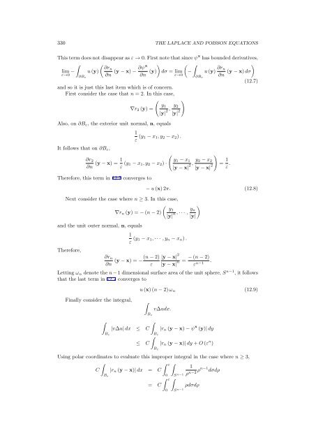 Multivariable Advanced Calculus