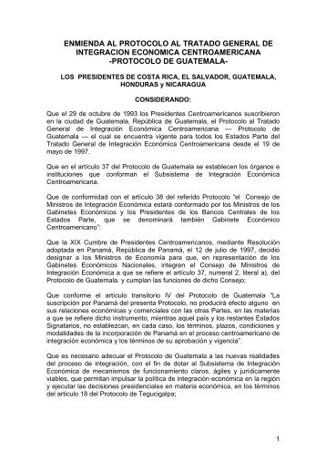 PROTOCOLO DE GUATEMALA - International Democracy Watch
