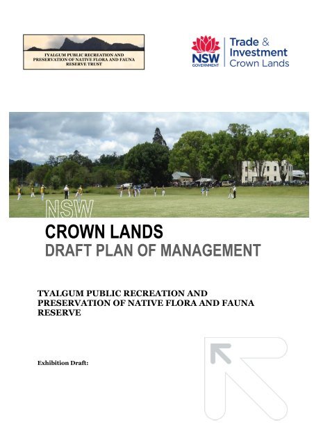 Draft Plan of Management for Tyalgum Public Recreation and ... - Land