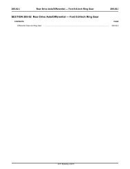 Ring Gear And Pinion Tooth Pattern Interpretation