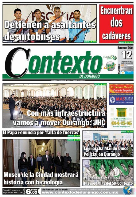 12 - Contexto de Durango