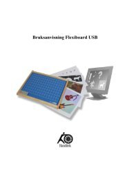 Bruksanvisning Flexiboard USB - Abilia