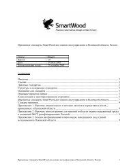 ÑÑÐ°Ð½Ð´Ð°ÑÑÑ Smartwood - ÐÑÐµÐ¼Ð¸ÑÐ½ÑÐ¹ ÑÐ¾Ð½Ð´ Ð´Ð¸ÐºÐ¾Ð¹ Ð¿ÑÐ¸ÑÐ¾Ð´Ñ