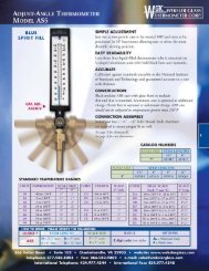 5â scale super economy thermometer model 152fc - Kodiak Controls