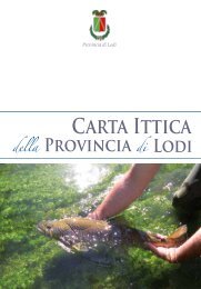 Carta Ittica (18.2 Mb) - Provincia di Lodi