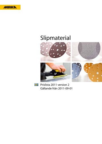 Slipmaterial - Mirka