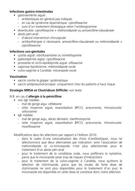 Maladies infectieuses - MedQual