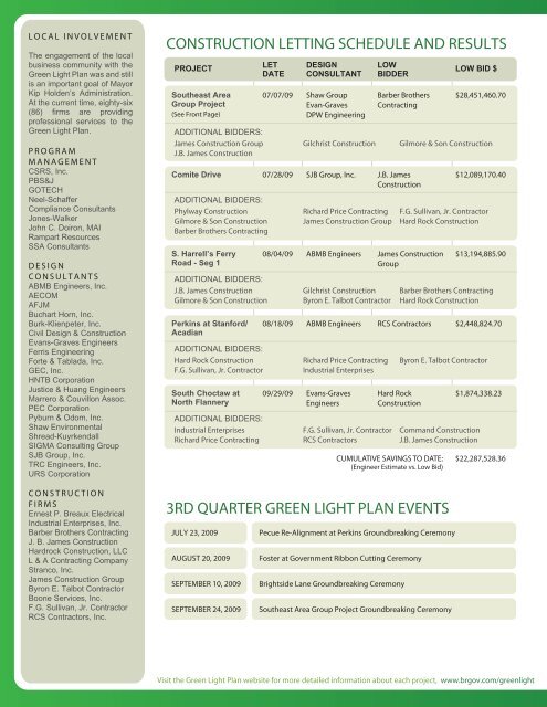 The Green Light Plan - CSRS