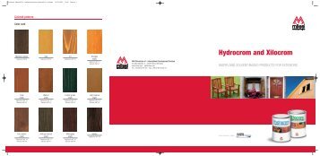 Brochure Hydro&Xilo; inglese:Brochure Hydro&Xilo; ... - Milesi S.p.A.