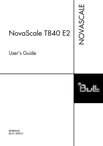 86A143FB01-NovaScale T840 E2 - supported by Bull